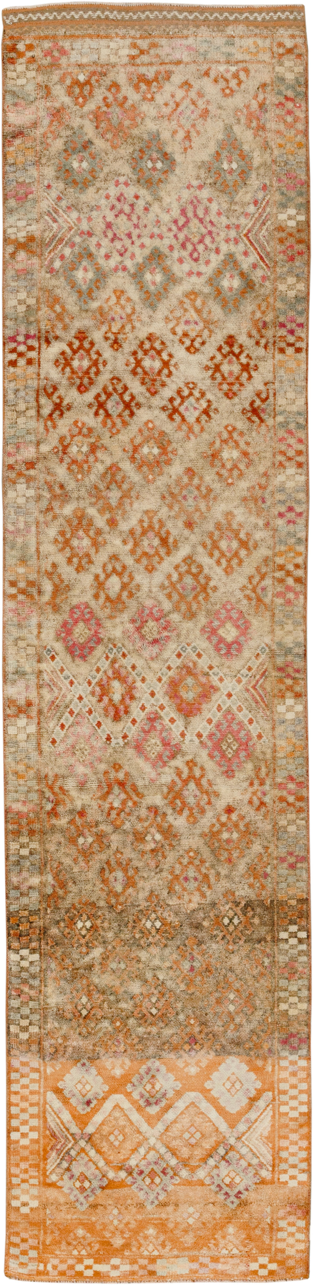 Vintage Turkish Anatolian Runner, No.33585 - Galerie Shabab
