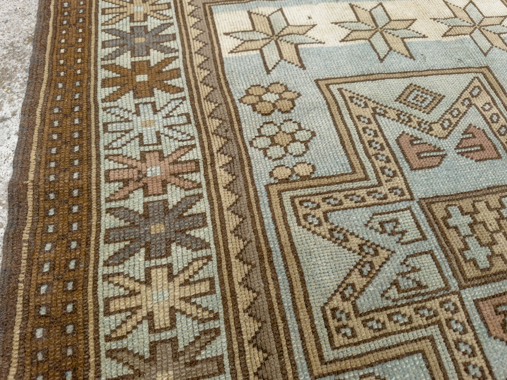 Vintage Caucasian Throw Rug, No.33618 - Galerie Shabab