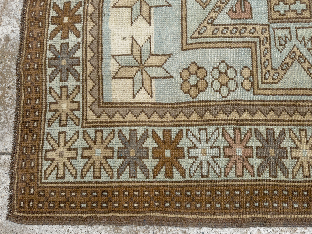 Vintage Caucasian Throw Rug, No.33618 - Galerie Shabab