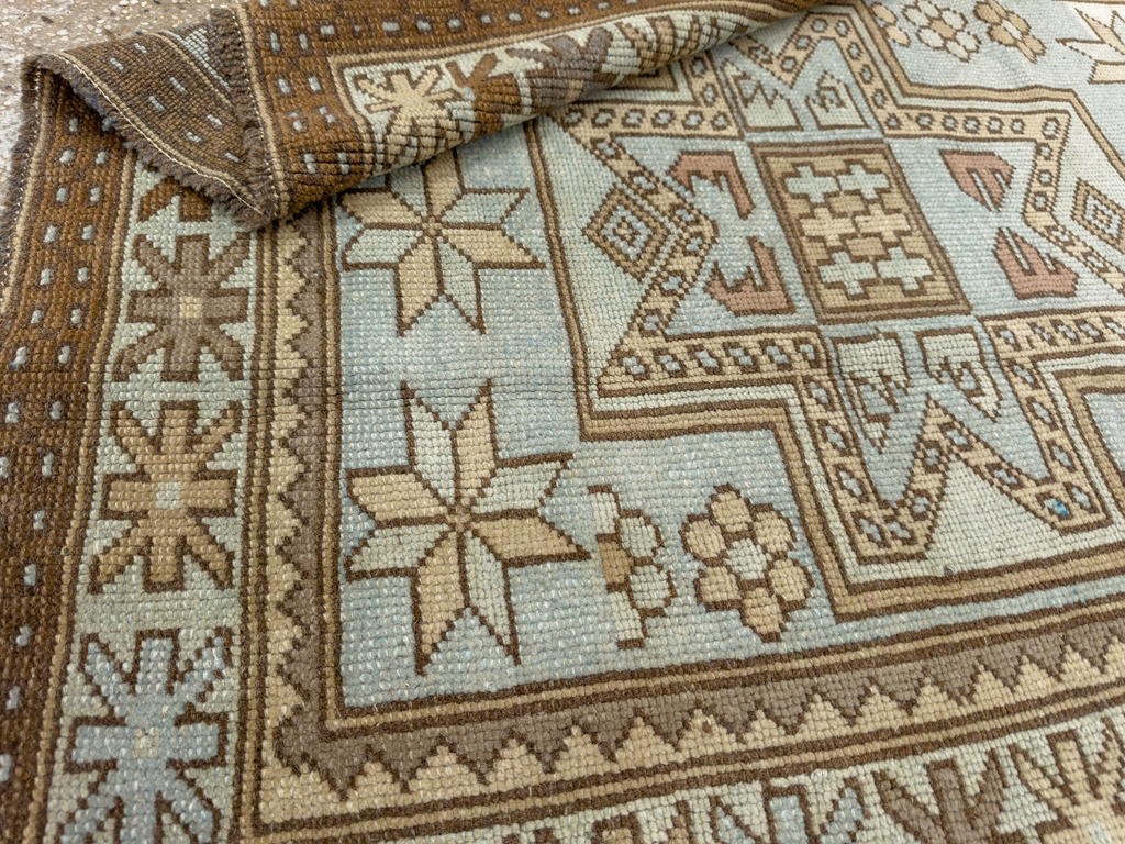 Vintage Caucasian Throw Rug, No.33618 - Galerie Shabab