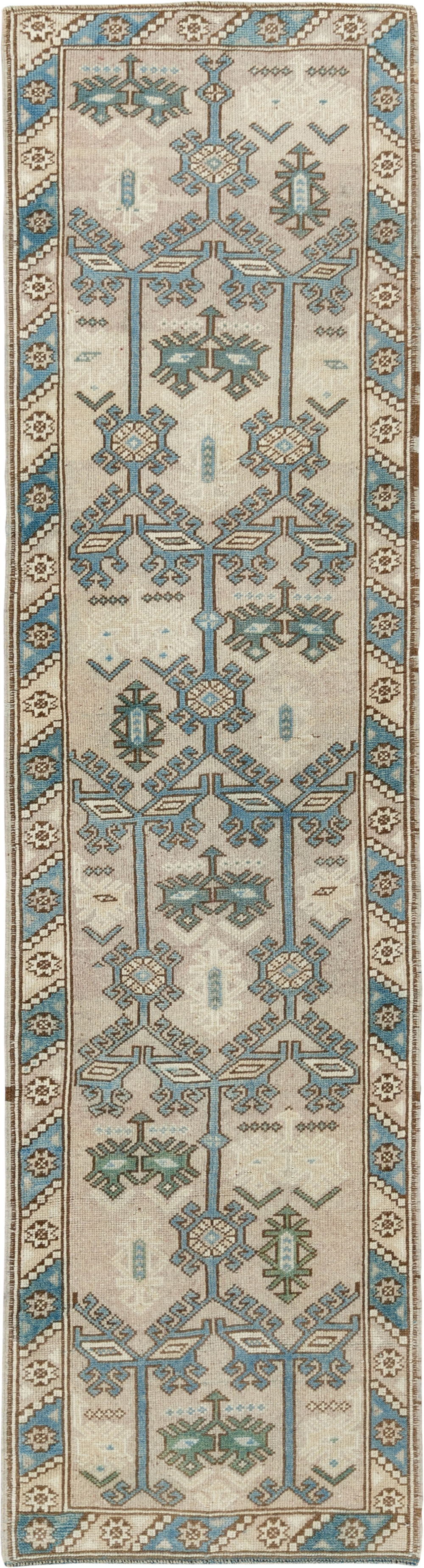 Vintage Turkish Anatolian Runner, No.33622 - Galerie Shabab