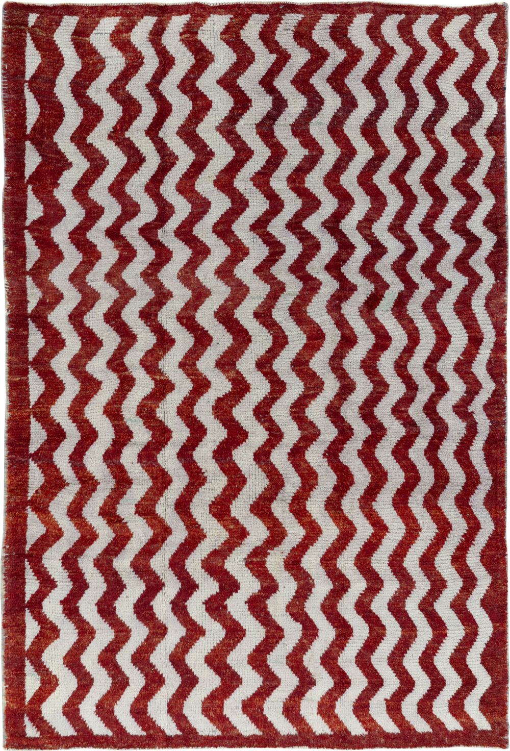 Vintage Turkish Anatolian Accent Rug, No.33626 - Galerie Shabab