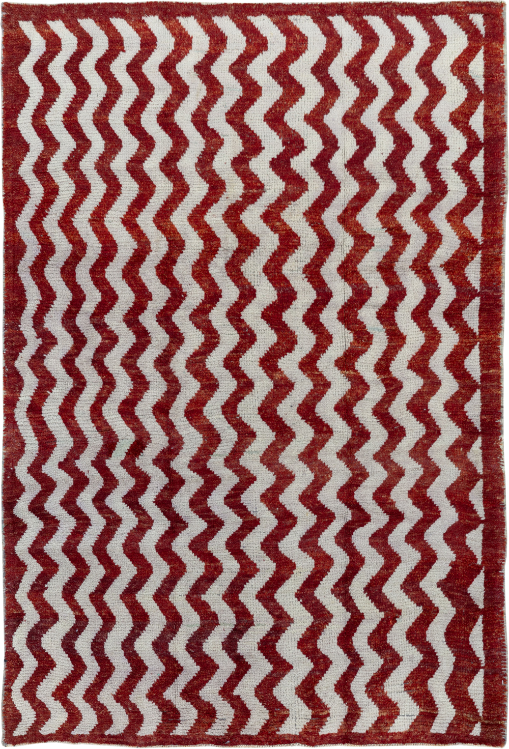 Vintage Turkish Anatolian Accent Rug, No.33626 - Galerie Shabab