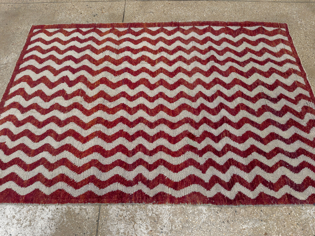 Vintage Turkish Anatolian Accent Rug, No.33626 - Galerie Shabab