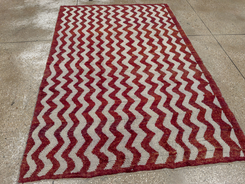 Vintage Turkish Anatolian Accent Rug, No.33626 - Galerie Shabab