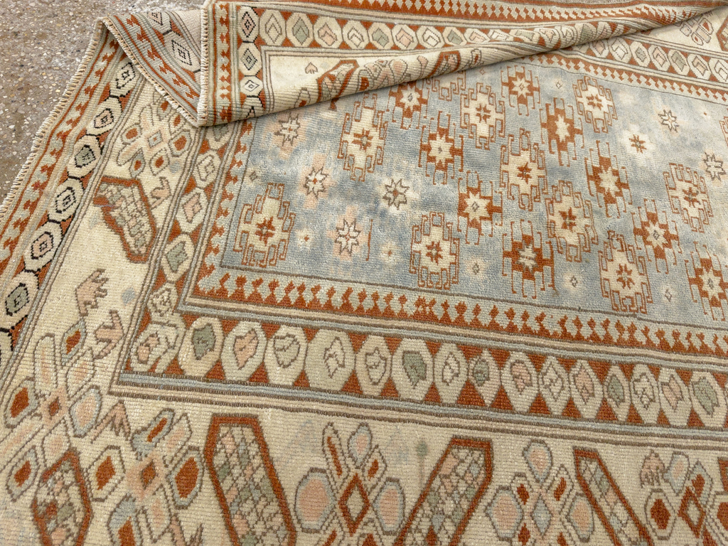 Vintage Caucasian Square Accent Rug, No.33628 - Galerie Shabab