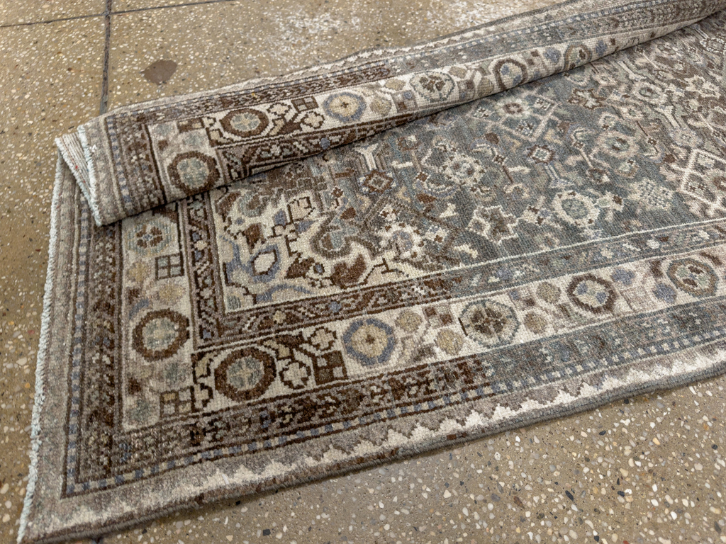 Antique Persian Malayer Long Runner, No.33631 - Galerie Shabab