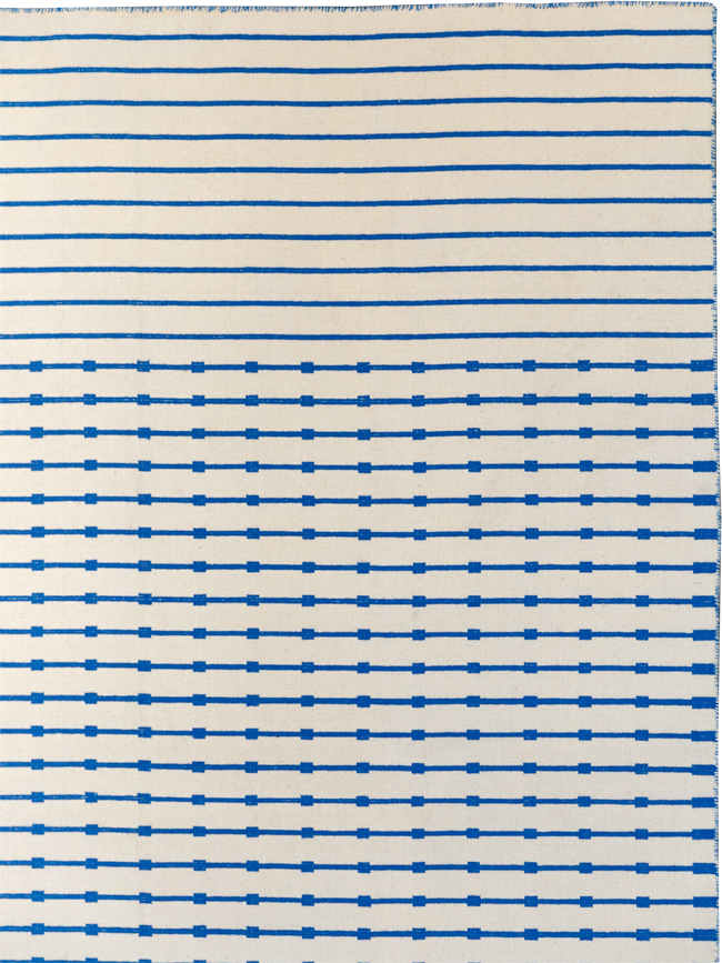 Vintage Turkish Flatweave Kilim Accent Rug, No.33638 - Galerie Shabab