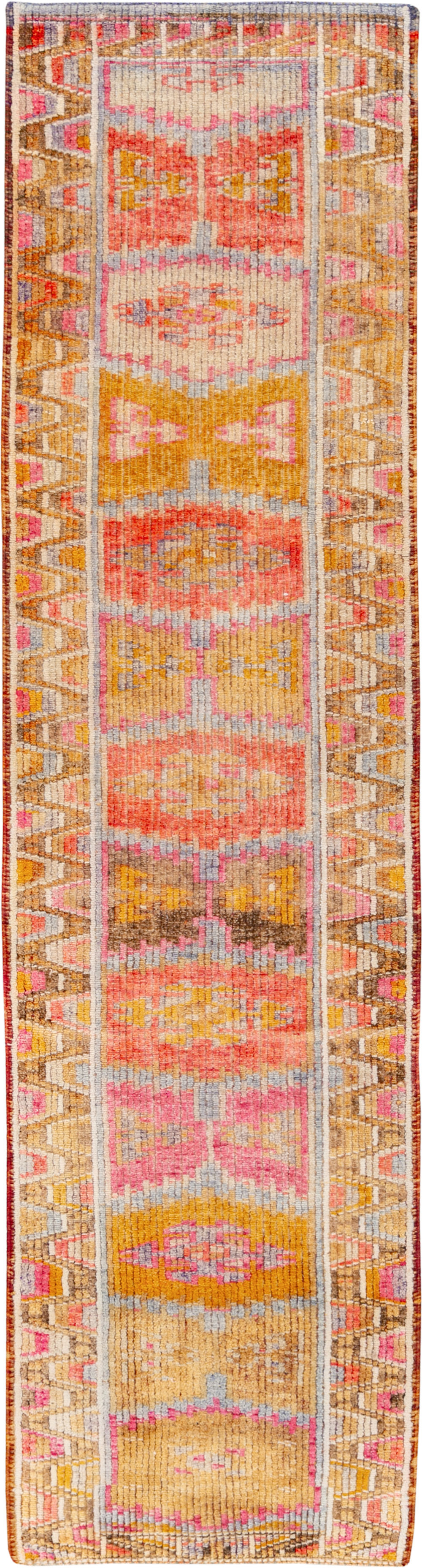 Vintage Turkish Anatolian Runner, No.33640 - Galerie Shabab