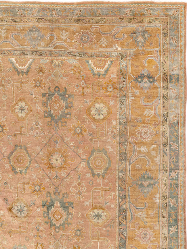 Antique Turkish Oushak, No.33651 - Galerie Shabab