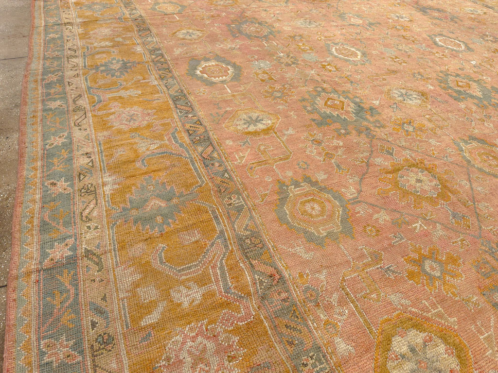 Antique Turkish Oushak, No.33651 - Galerie Shabab
