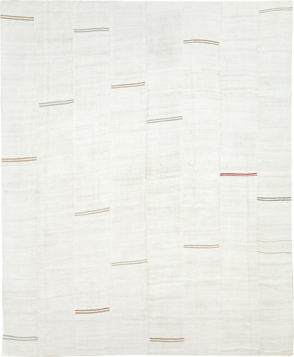 Vintage Turkish Flatweave Kilim Large Carpet, No.33655 - Galerie Shabab