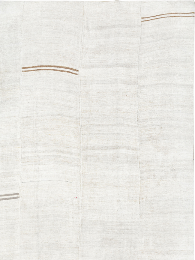 Vintage Turkish Flatweave Kilim Large Carpet, No.33655 - Galerie Shabab