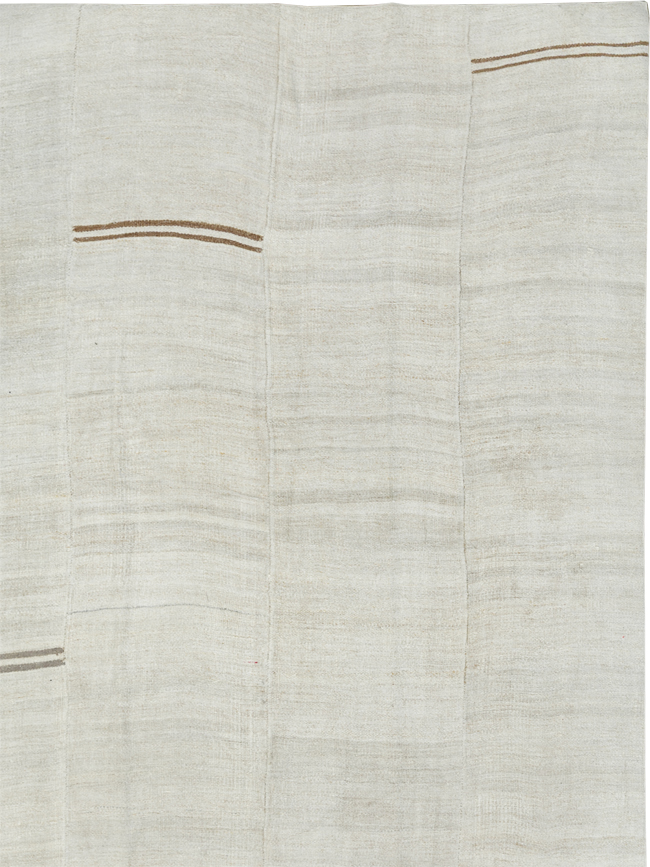Vintage Turkish Flatweave Kilim Large Carpet, No.33655 - Galerie Shabab