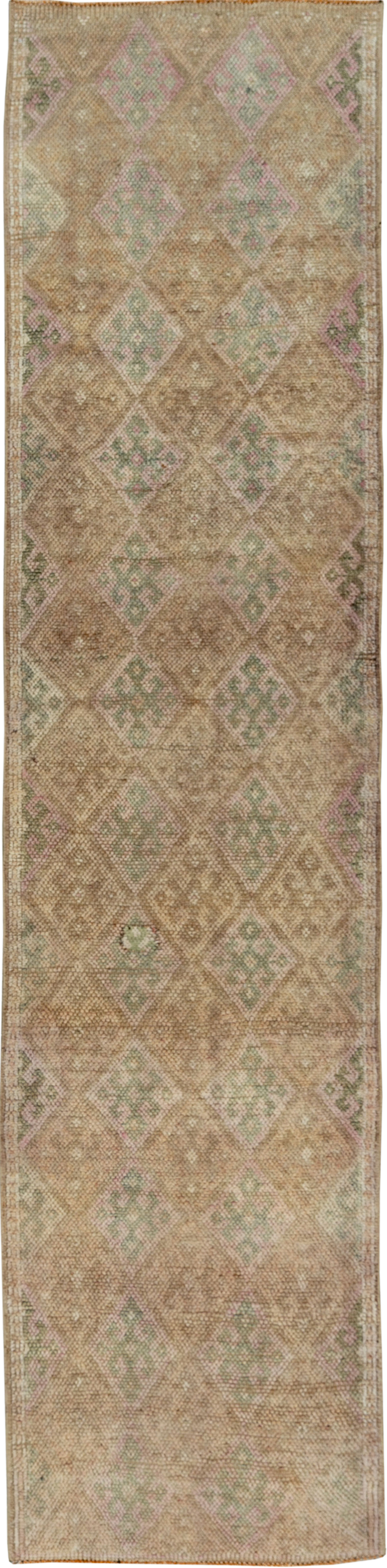 Vintage Turkish Anatolian Runner, No.33664 - Galerie Shabab