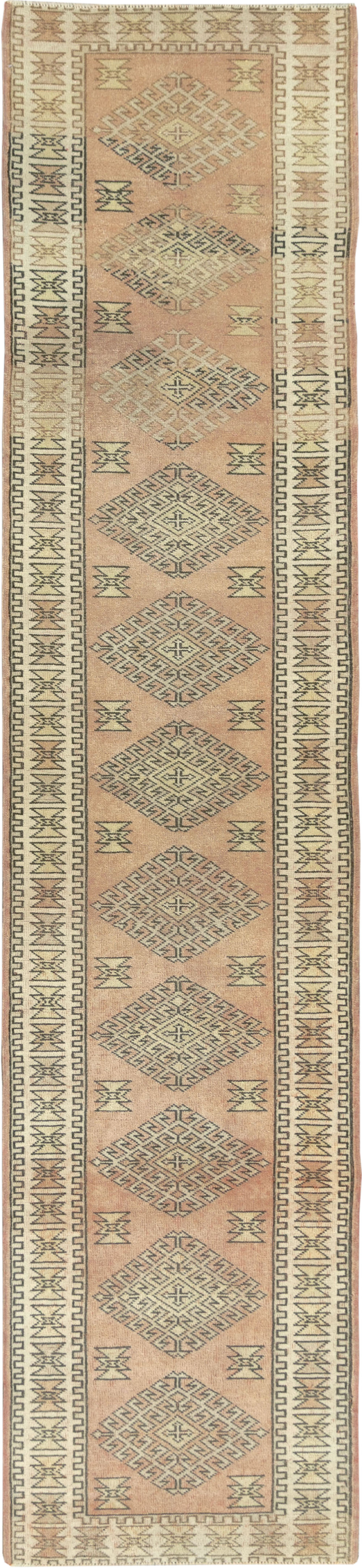Vintage Turkish Anatolian Runner, No.33665 - Galerie Shabab