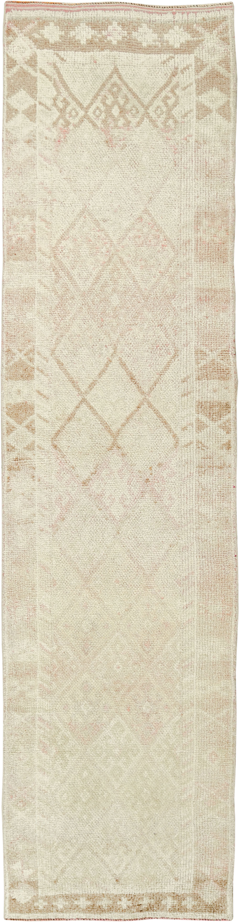 Vintage Turkish Anatolian Runner, No.33676 - Galerie Shabab