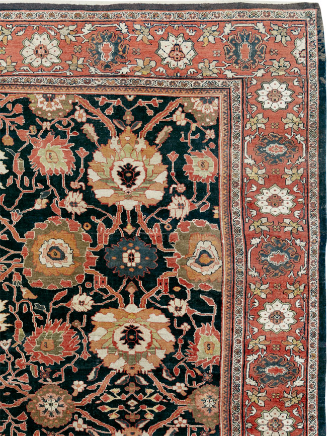 Antique Persian Mahal Oversize Carpet, No.33689 - Galerie Shabab