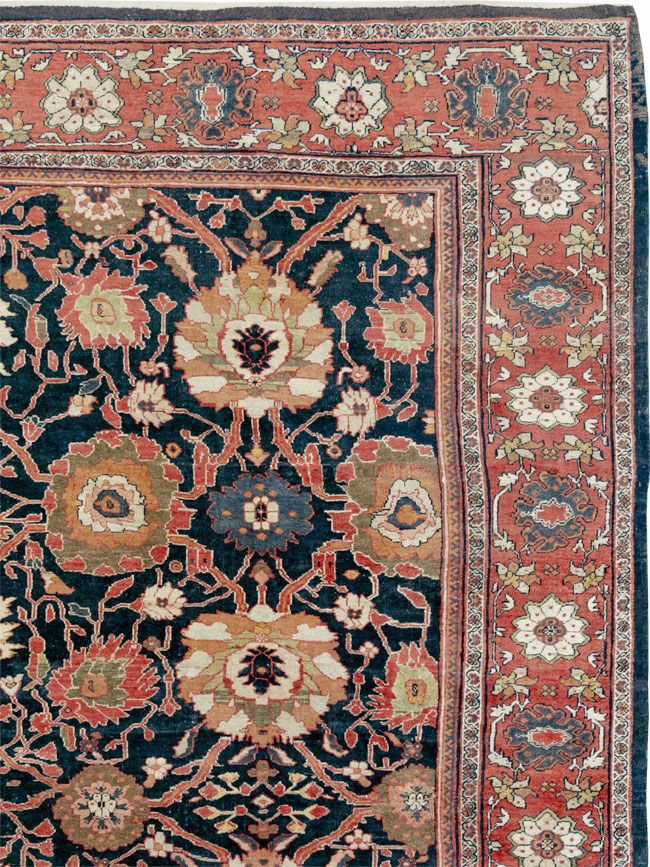 Antique Persian Mahal Oversize Carpet, No.33689 - Galerie Shabab