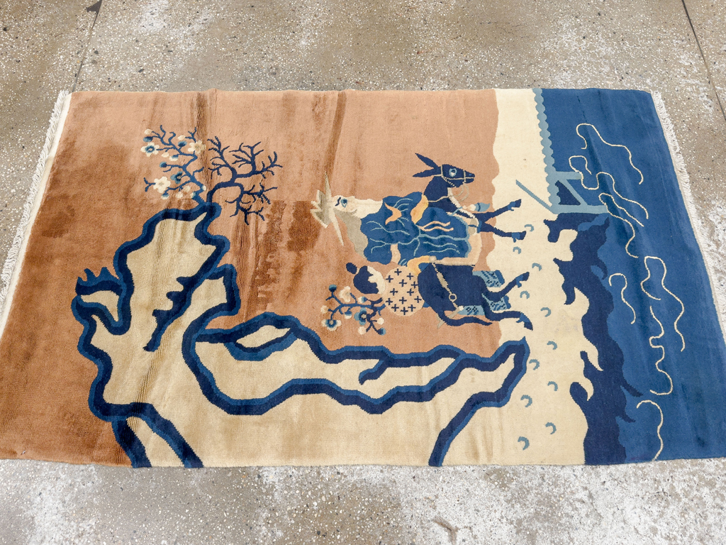 Modern Chinese Pictorial Rug, No.33691 - Galerie Shabab