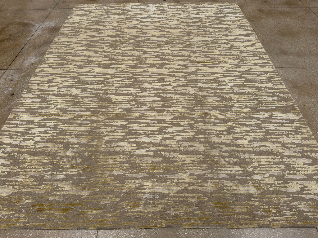 Modern Nepali Room Size Carpet, No.33703 - Galerie Shabab