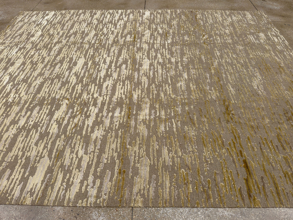 Modern Nepali Room Size Carpet, No.33703 - Galerie Shabab