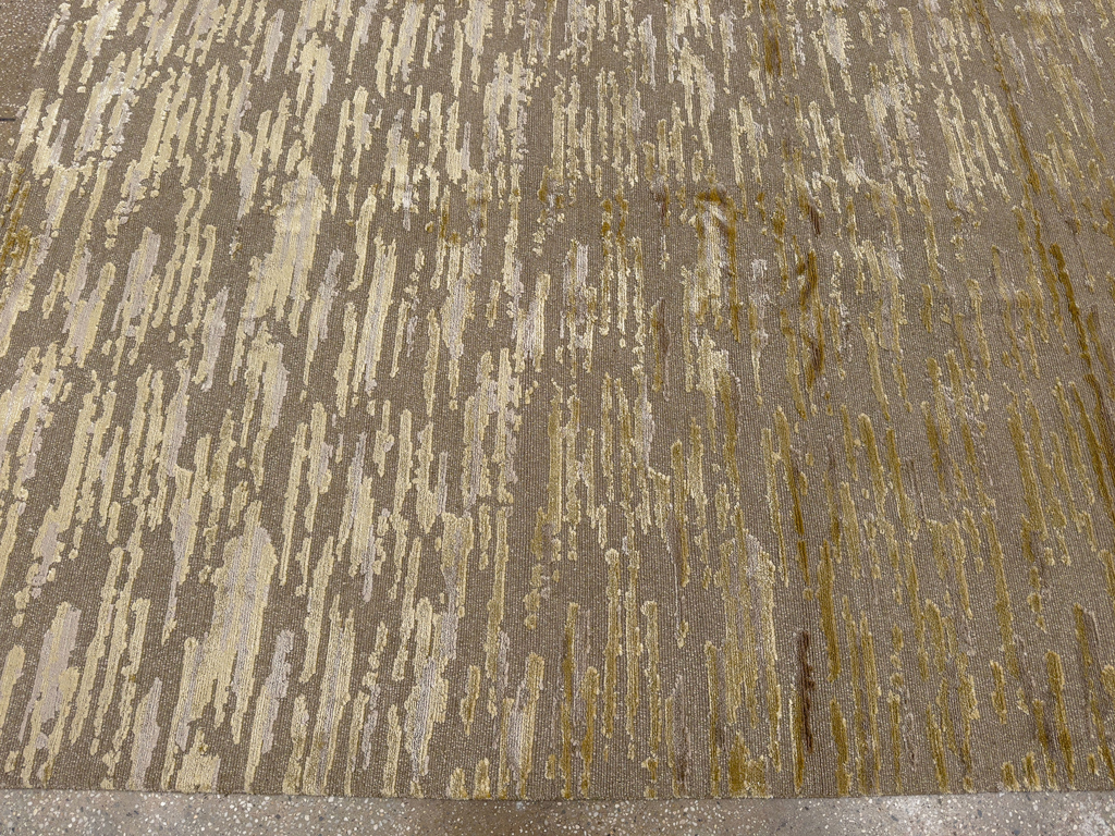 Modern Nepali Room Size Carpet, No.33703 - Galerie Shabab