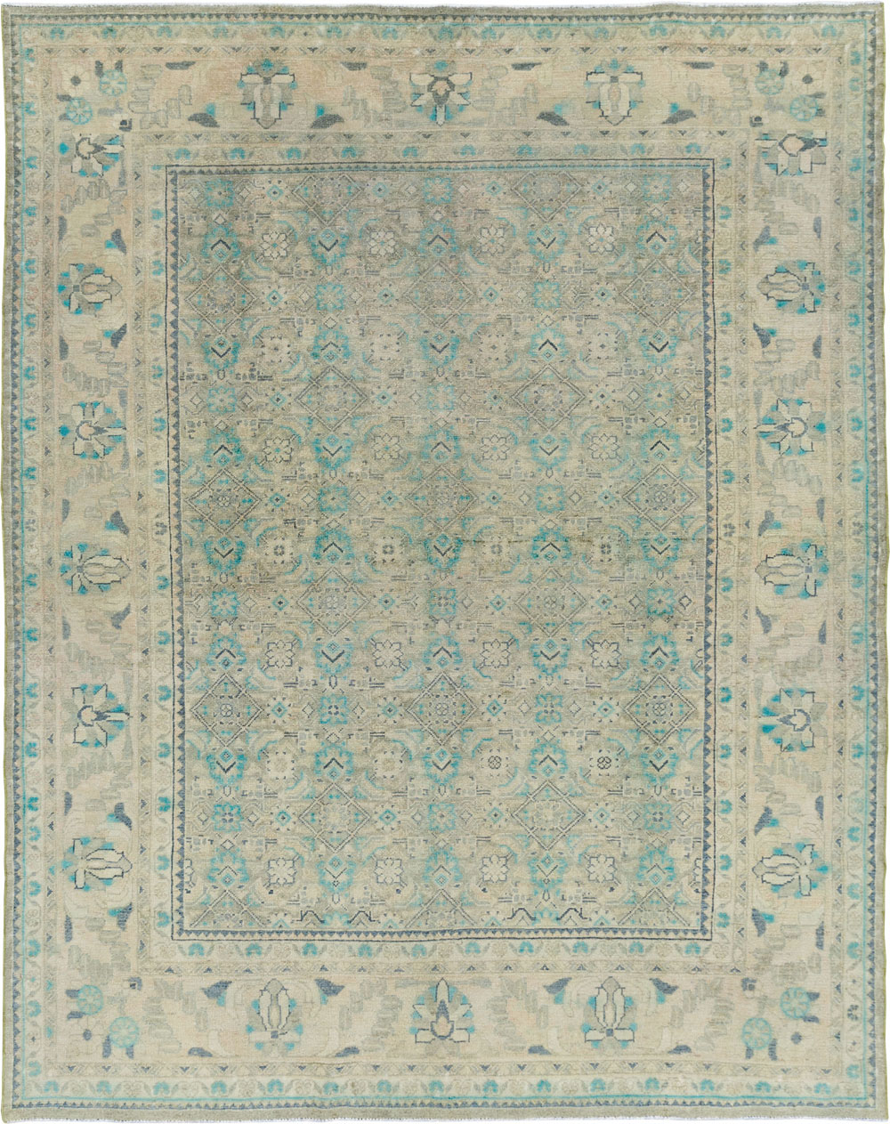 Antique Persian Malayer Accent Carpet, No.33707 - Galerie Shabab