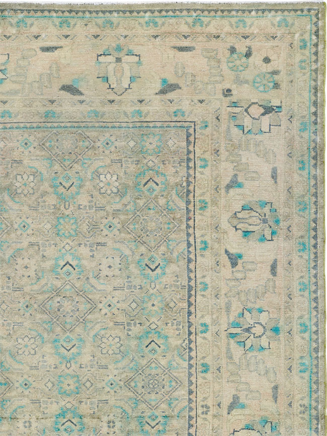 Antique Persian Malayer Accent Carpet, No.33707 - Galerie Shabab