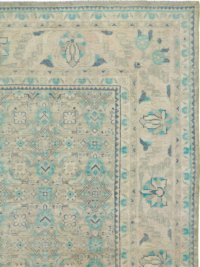 Antique Persian Malayer Accent Carpet, No.33707 - Galerie Shabab
