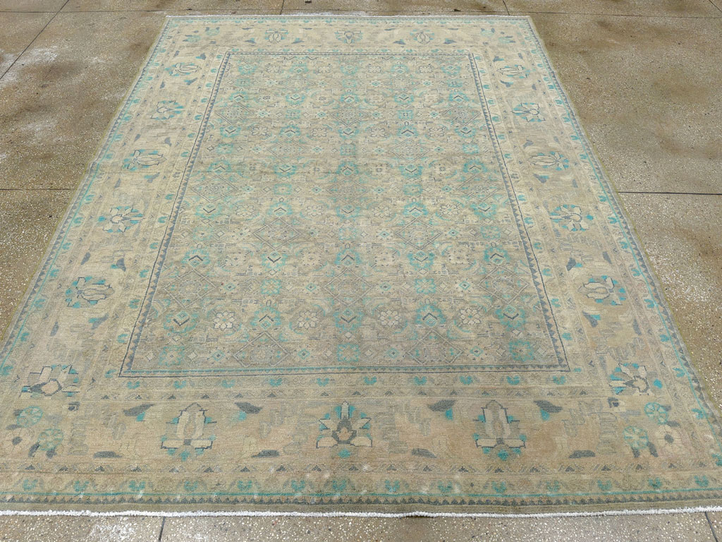 Antique Persian Malayer Accent Carpet, No.33707 - Galerie Shabab