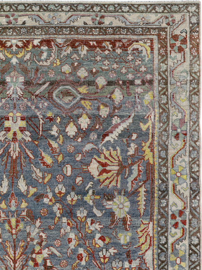 Antique Persian Mahal Gallery Carpet, No.33709 - Galerie Shabab