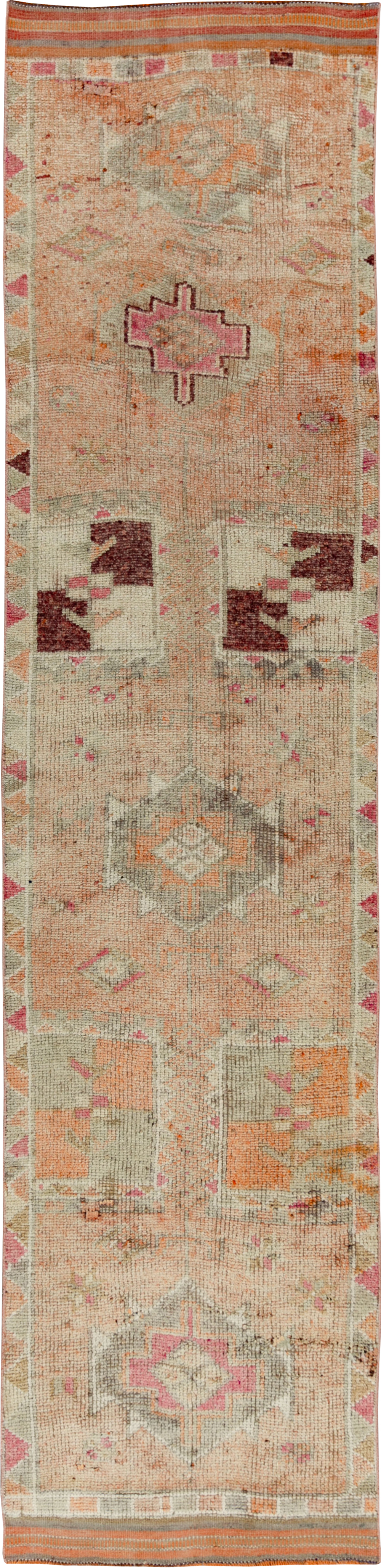 Vintage Turkish Anatolian Runner, No.33712 - Galerie Shabab