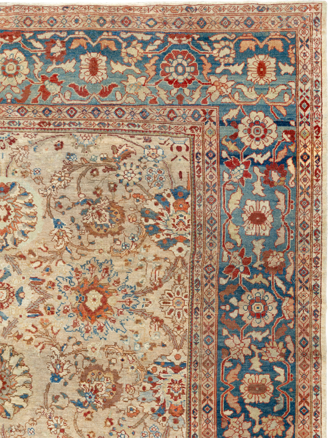 Antique Persian Sultanabad Room Size Carpet, No.33715 - Galerie Shabab