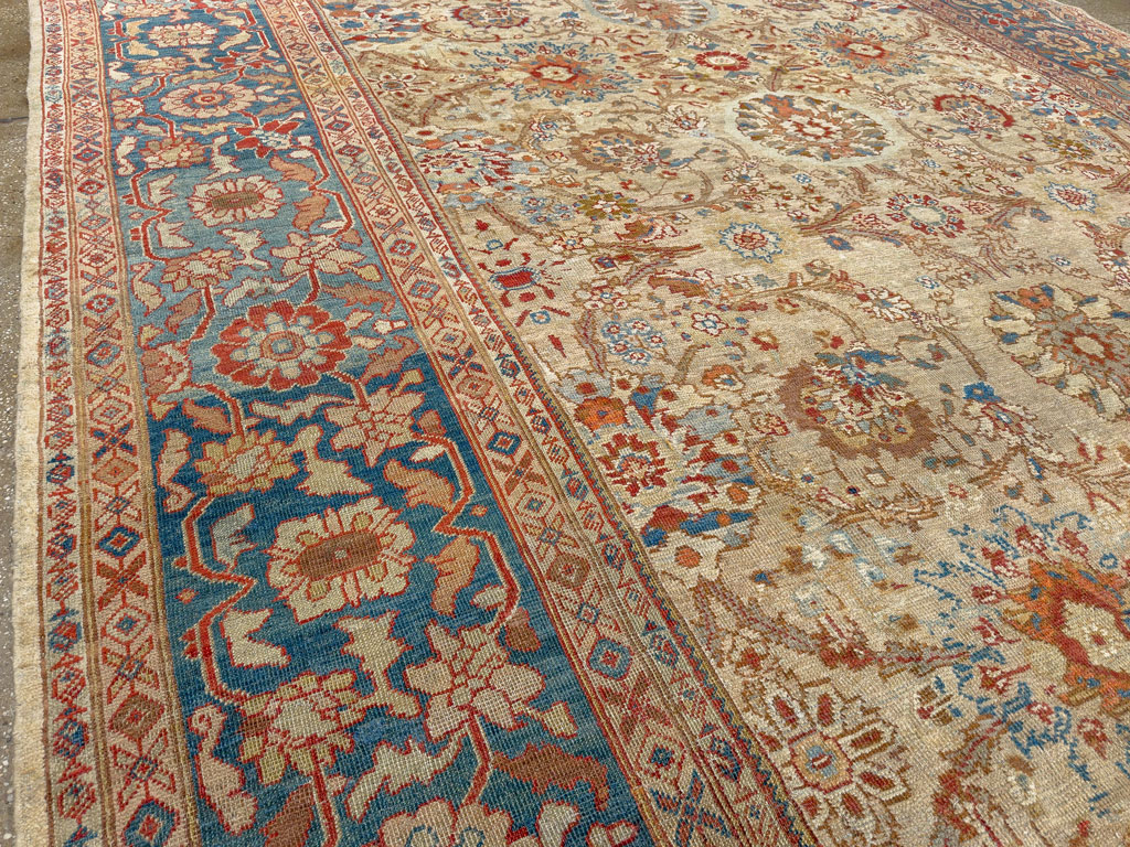 Antique Persian Sultanabad Room Size Carpet, No.33715 - Galerie Shabab