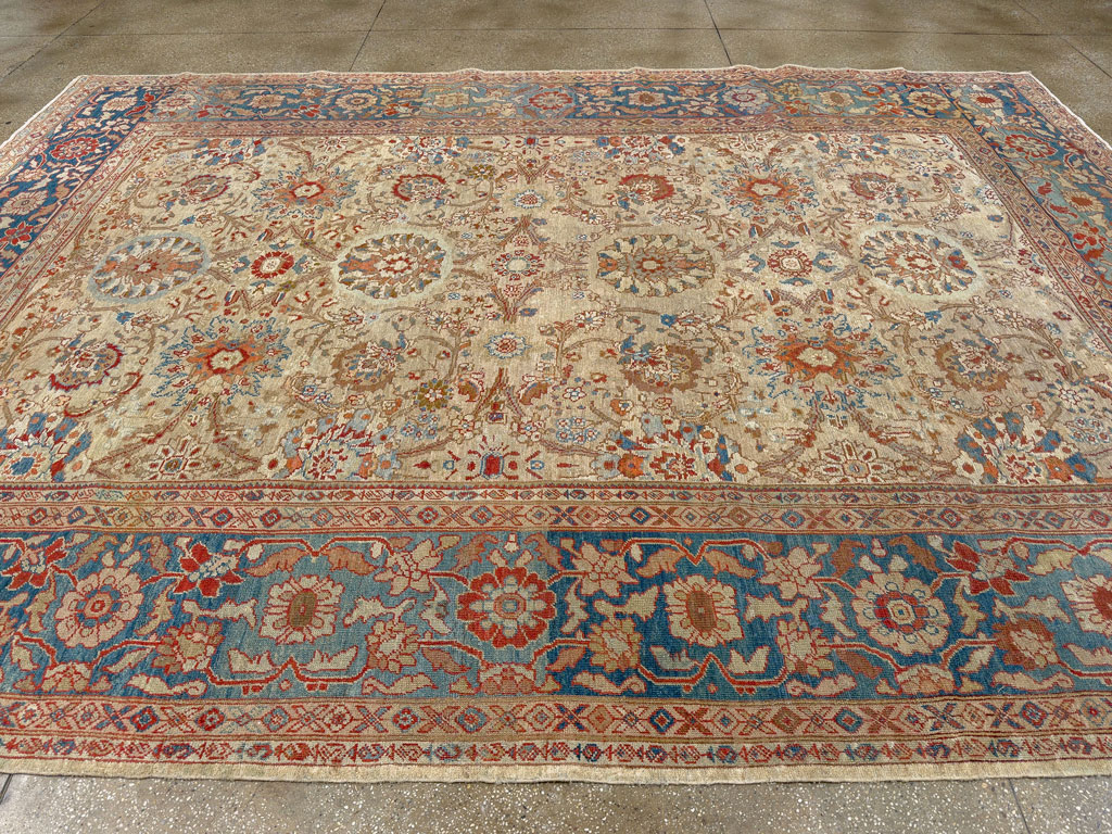 Antique Persian Sultanabad Room Size Carpet, No.33715 - Galerie Shabab