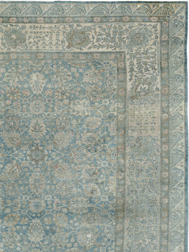 Antique Persian Tabriz Large Carpet, No.33717 - Galerie Shabab