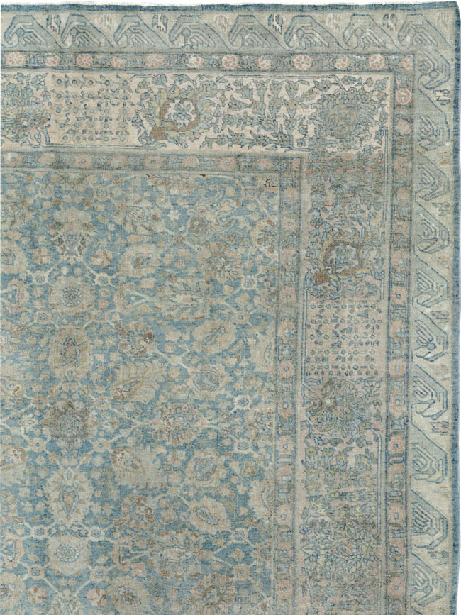 Antique Persian Tabriz Large Carpet, No.33717 - Galerie Shabab
