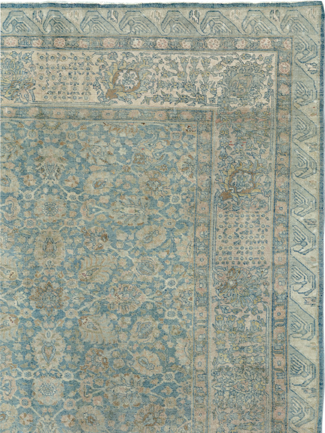 Antique Persian Tabriz Large Carpet, No.33717 - Galerie Shabab