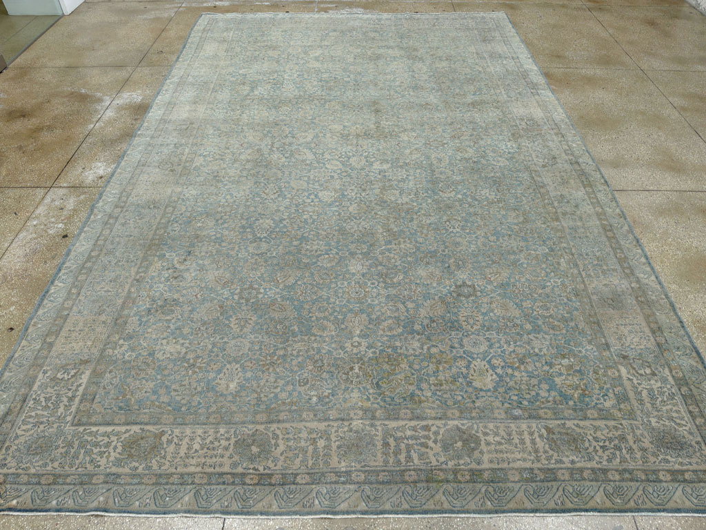 Antique Persian Tabriz Large Carpet, No.33717 - Galerie Shabab