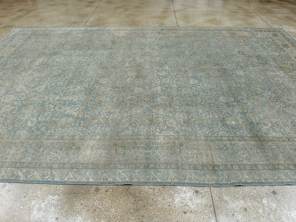 Antique Persian Tabriz Large Carpet, No.33717 - Galerie Shabab