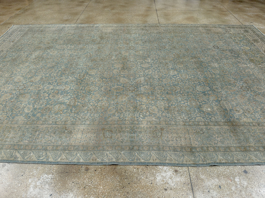 Antique Persian Tabriz Large Carpet, No.33717 - Galerie Shabab