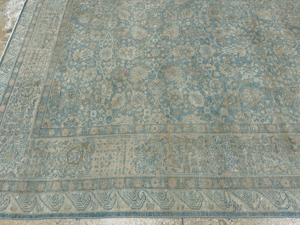 Antique Persian Tabriz Large Carpet, No.33717 - Galerie Shabab