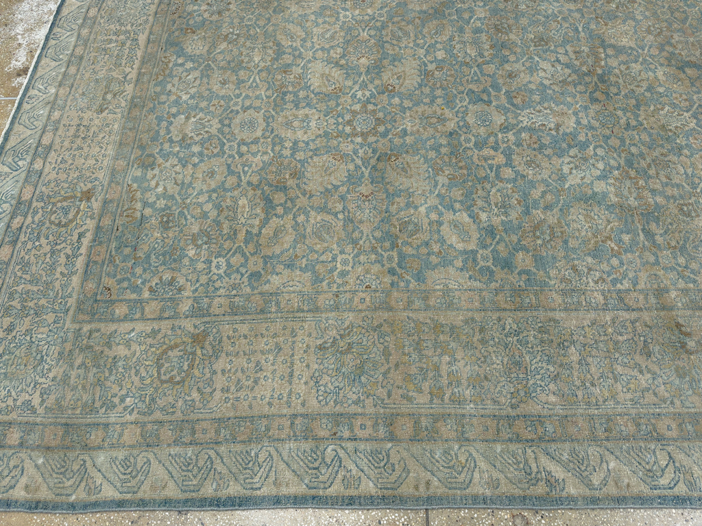 Antique Persian Tabriz Large Carpet, No.33717 - Galerie Shabab
