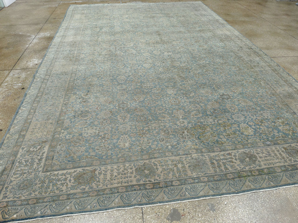 Antique Persian Tabriz Large Carpet, No.33717 - Galerie Shabab