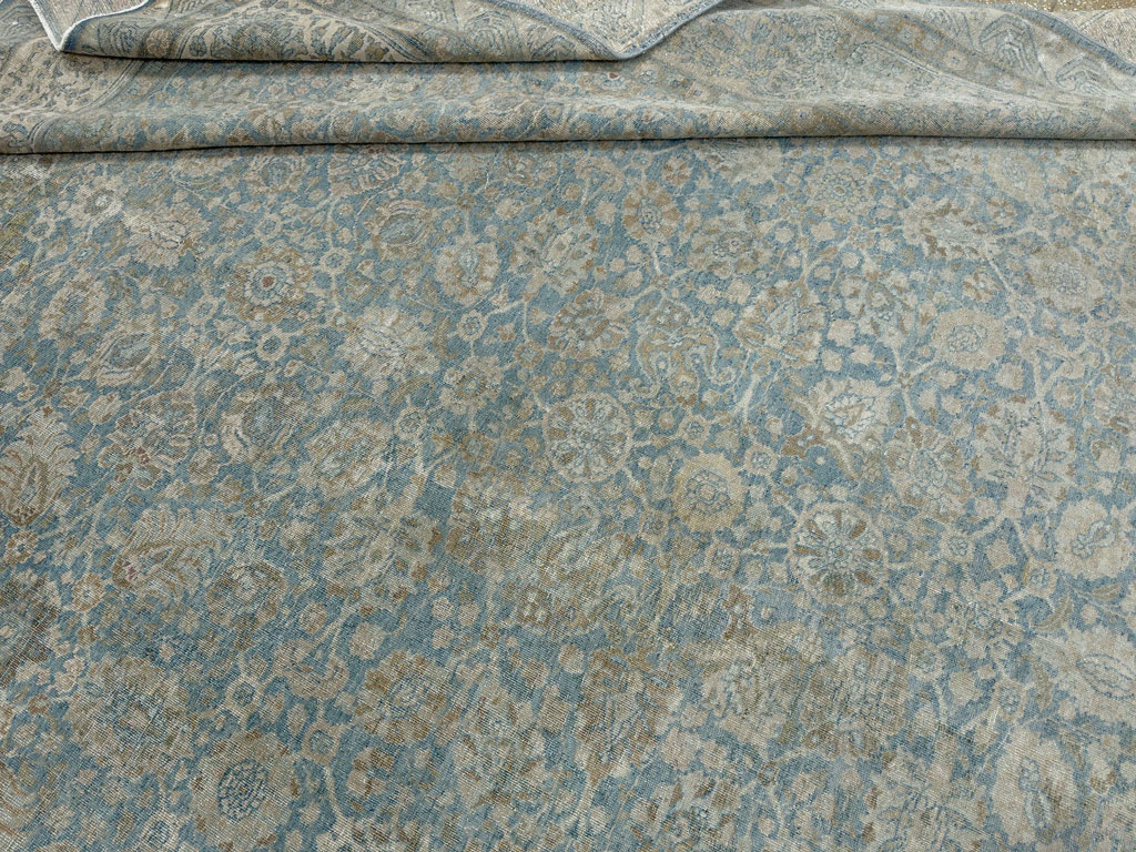 Antique Persian Tabriz Large Carpet, No.33717 - Galerie Shabab
