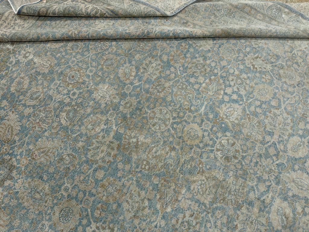Antique Persian Tabriz Large Carpet, No.33717 - Galerie Shabab