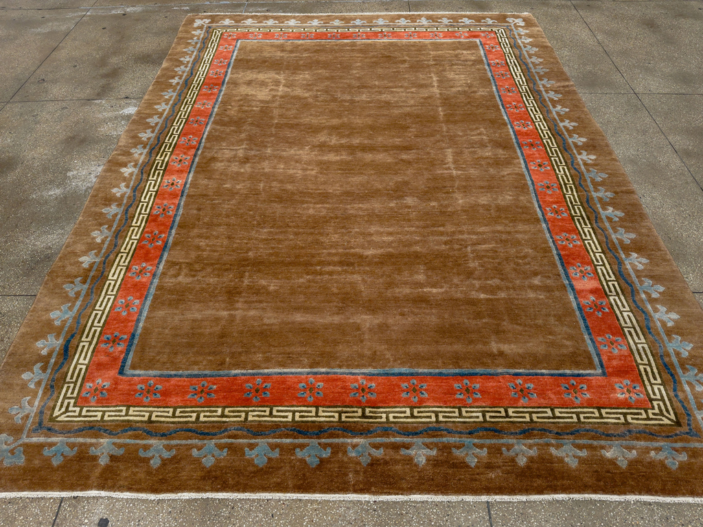 Vintage Tibetan Room Size Carpet, No.33719 - Galerie Shabab