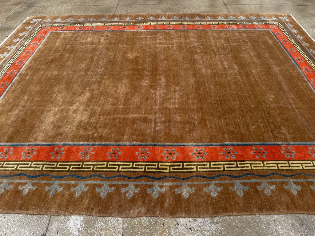 Vintage Tibetan Room Size Carpet, No.33719 - Galerie Shabab