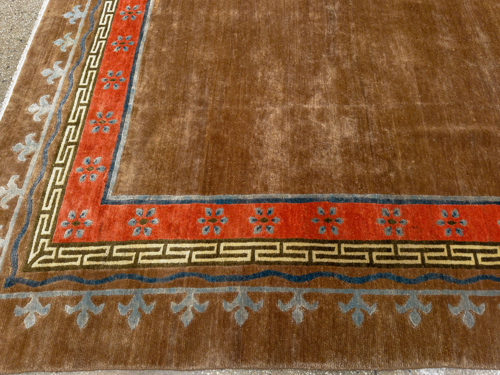 Vintage Tibetan Room Size Carpet, No.33719 - Galerie Shabab